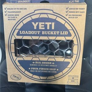 YETI LoadOut Bucket Lid NWT